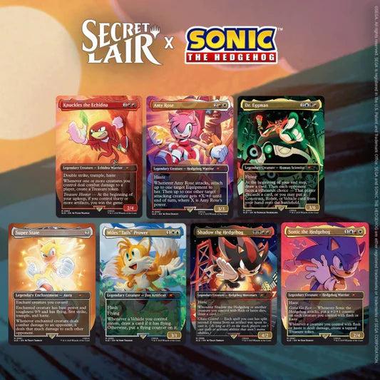 Magic The Gathering: Secret Lair x Sonic Legends - Secret Lair (Non Foil)