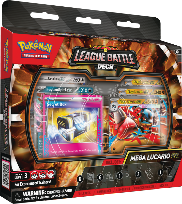Pokemon: Mega Lucario EX League Battle Deck