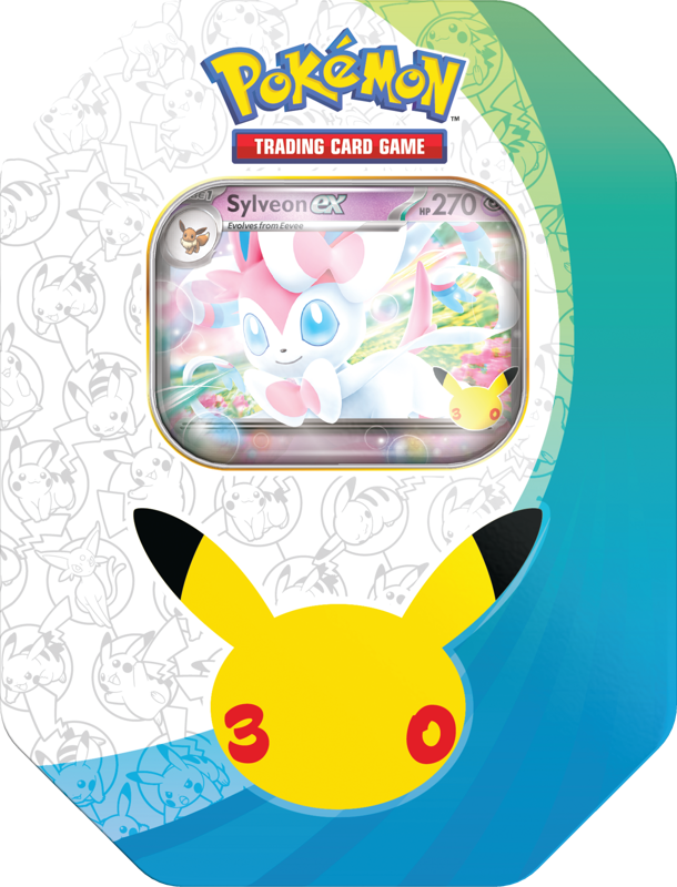 Pokemon: 30th Celebration - Sylveon EX Tin