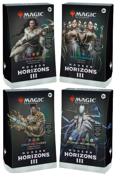 Magic The Gathering: Modern Horizons 3 - Commander Deck Set of 4