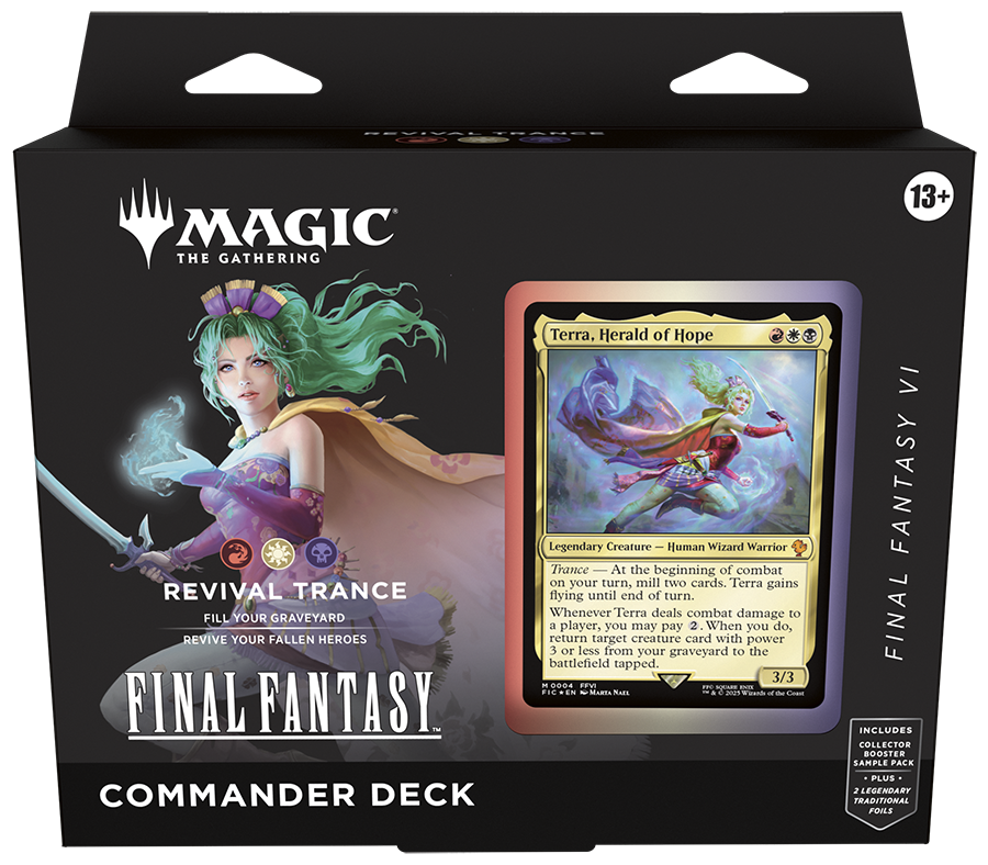 Magic The Gathering: Final Fantasy - Commander Deck Set of 4