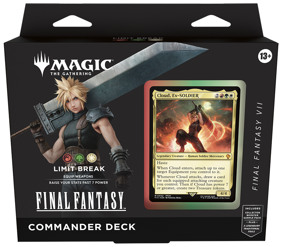 Magic The Gathering: Final Fantasy - Commander Deck Set of 4