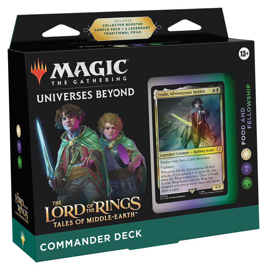 Magic The Gathering: Lord of the Rings - Food and Fellowship Commander Deck