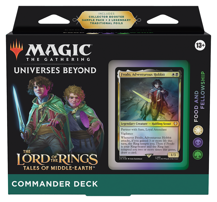 Magic The Gathering: Lord of the Rings - Food and Fellowship Commander Deck