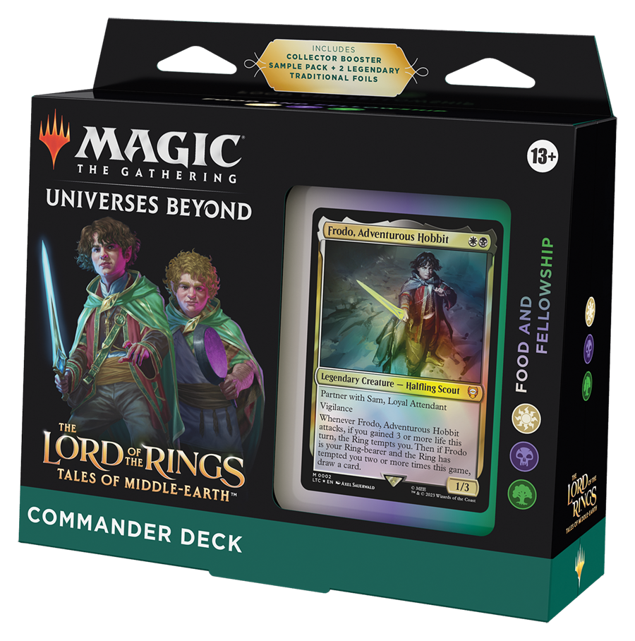 Magic The Gathering: Lord of the Rings - Food and Fellowship Commander Deck