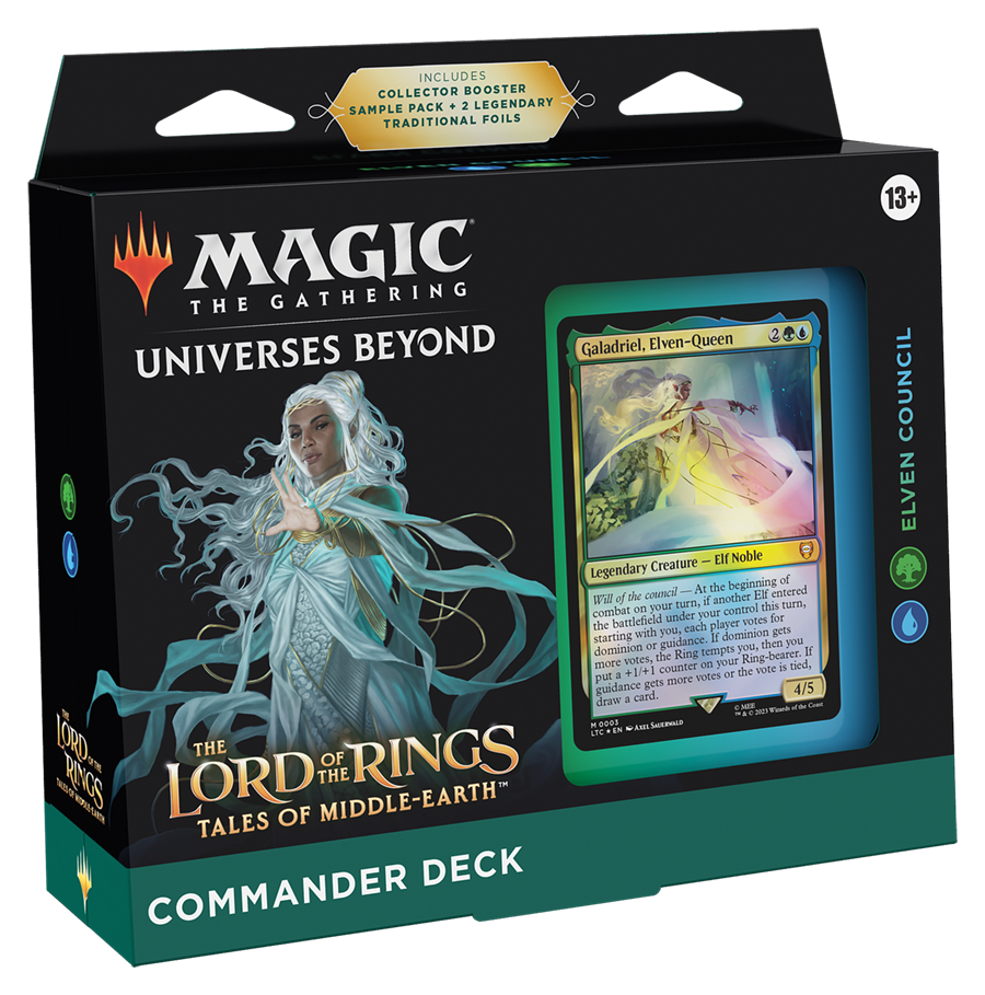 Magic The Gathering: Lord of the Rings - Elven Council Commander Deck