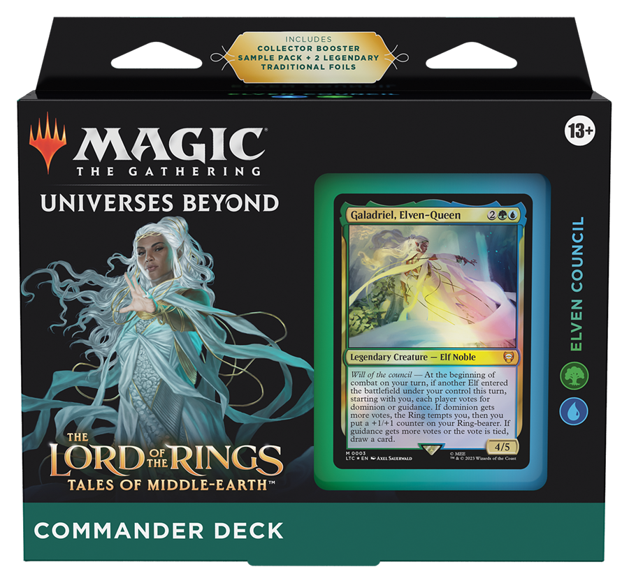 Magic The Gathering: Lord of the Rings - Elven Council Commander Deck