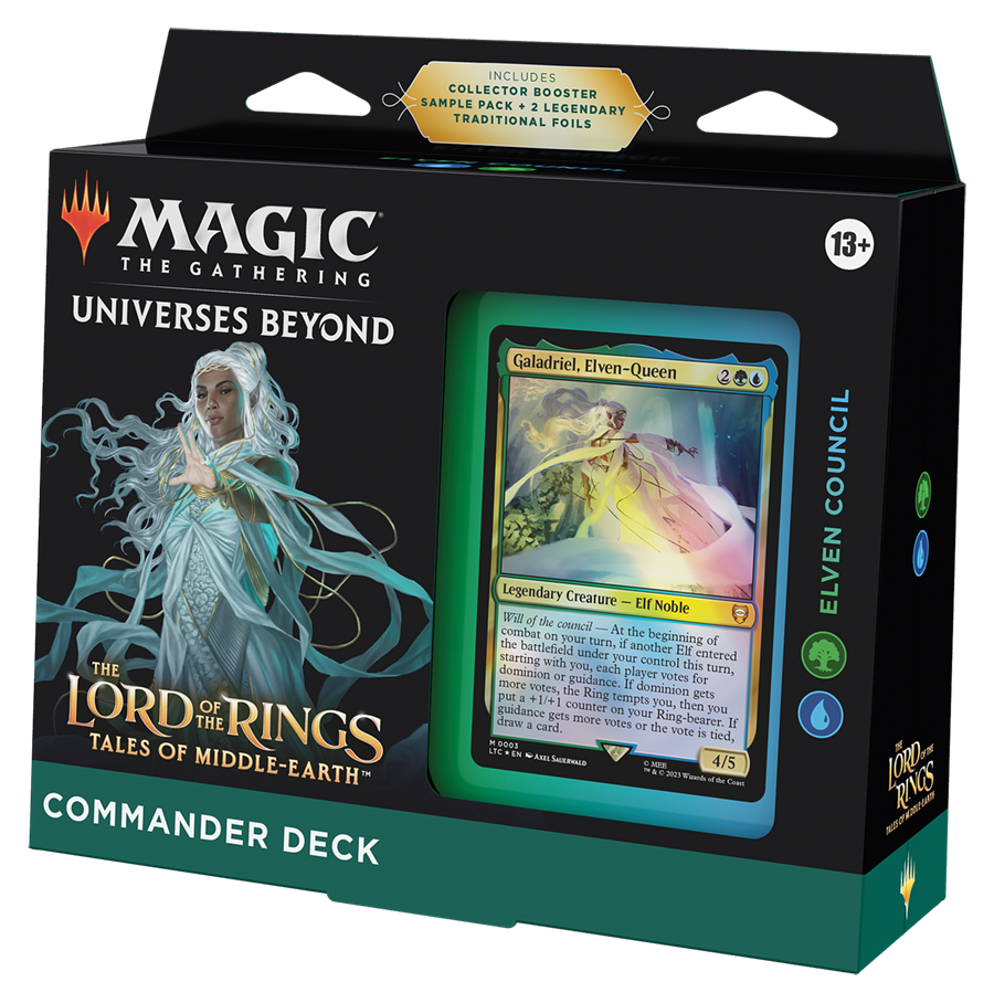 Magic The Gathering: Lord of the Rings - Elven Council Commander Deck