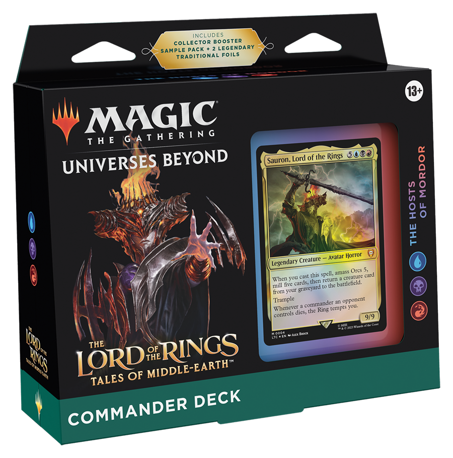 Magic The Gathering: Lord of the Rings - The Hosts of Mordor Commander Deck