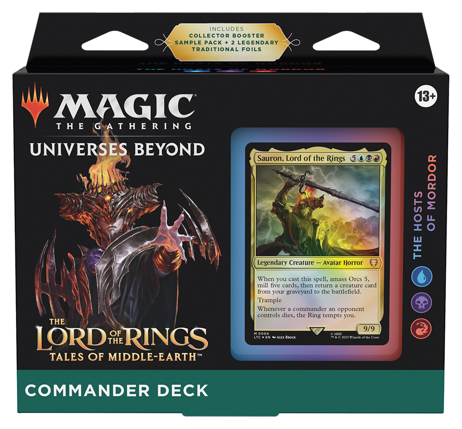 Magic The Gathering: Lord of the Rings - The Hosts of Mordor Commander Deck
