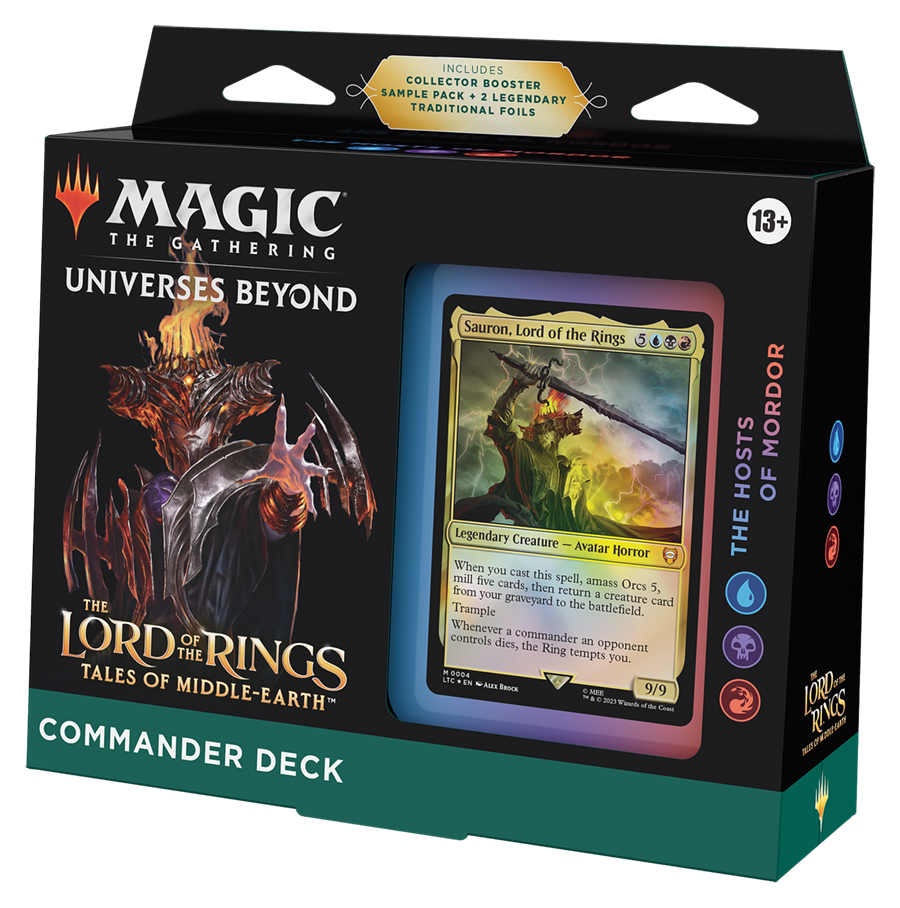 Magic The Gathering: Lord of the Rings - The Hosts of Mordor Commander Deck