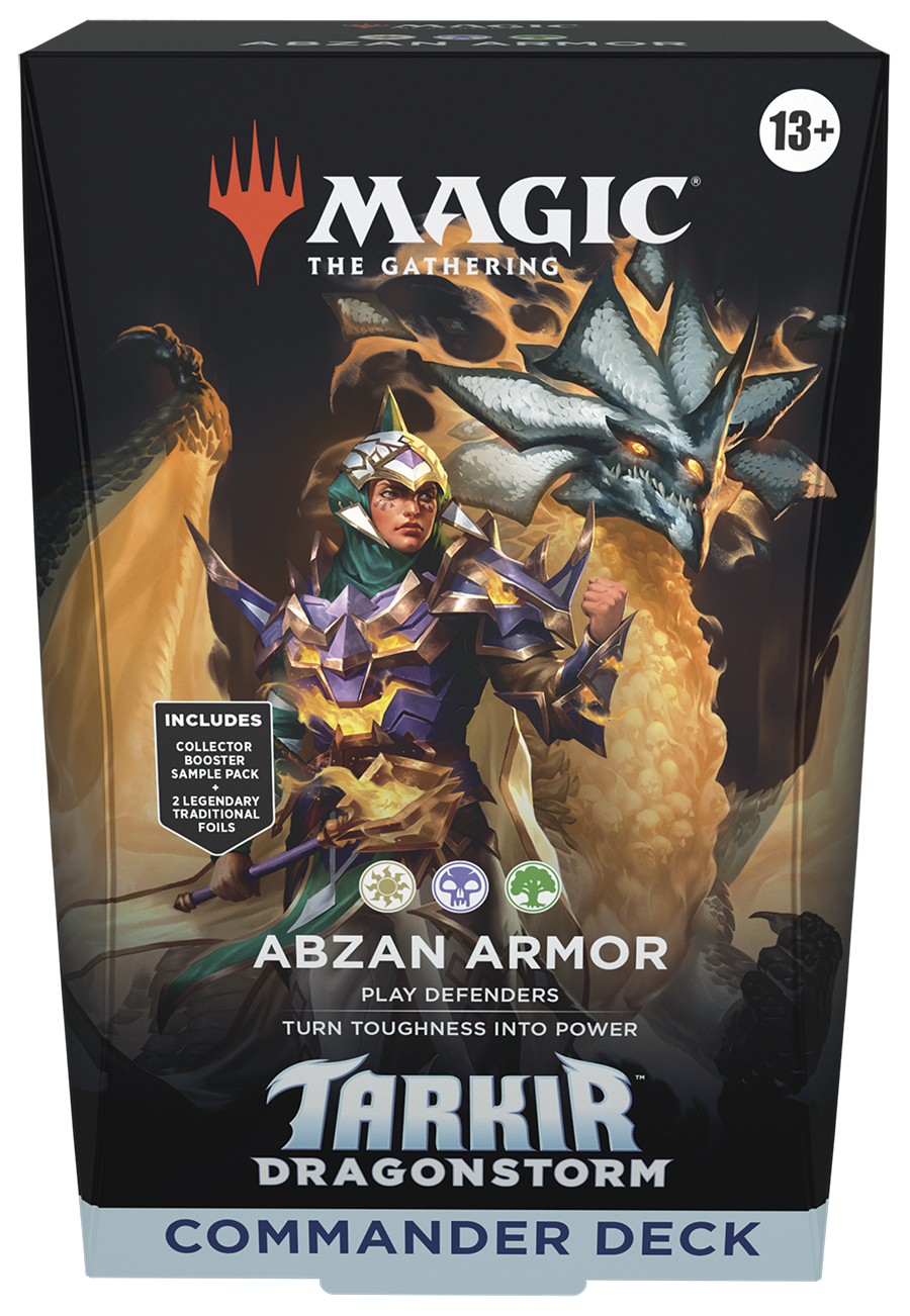 Magic The Gathering: Tarkir Dragonstorm - Abzan Armor Commander Deck