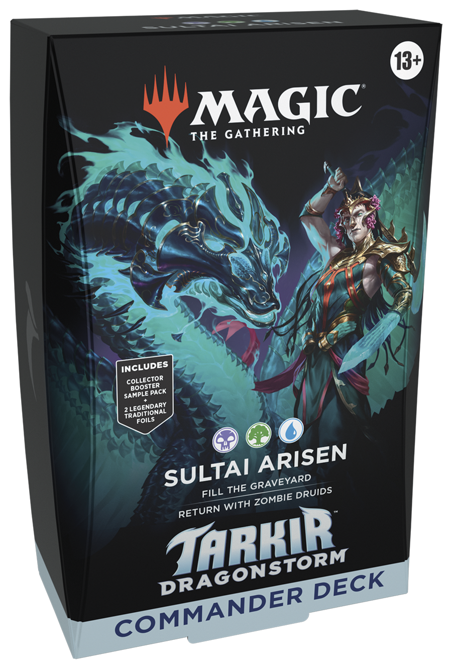Magic The Gathering: Tarkir Dragonstorm - Sultai Arisen Commander Deck