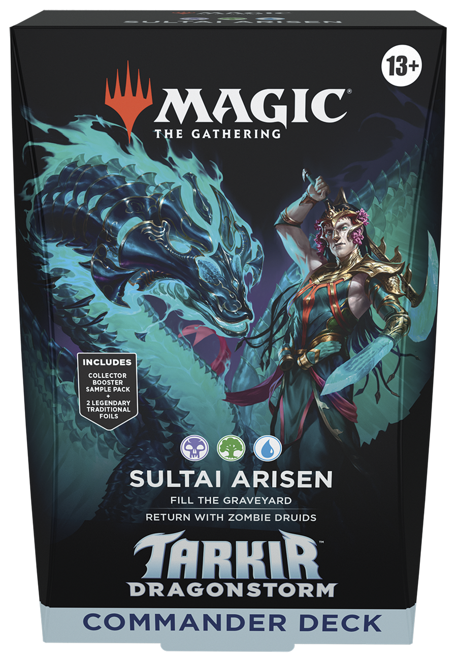 Magic The Gathering: Tarkir Dragonstorm - Sultai Arisen Commander Deck