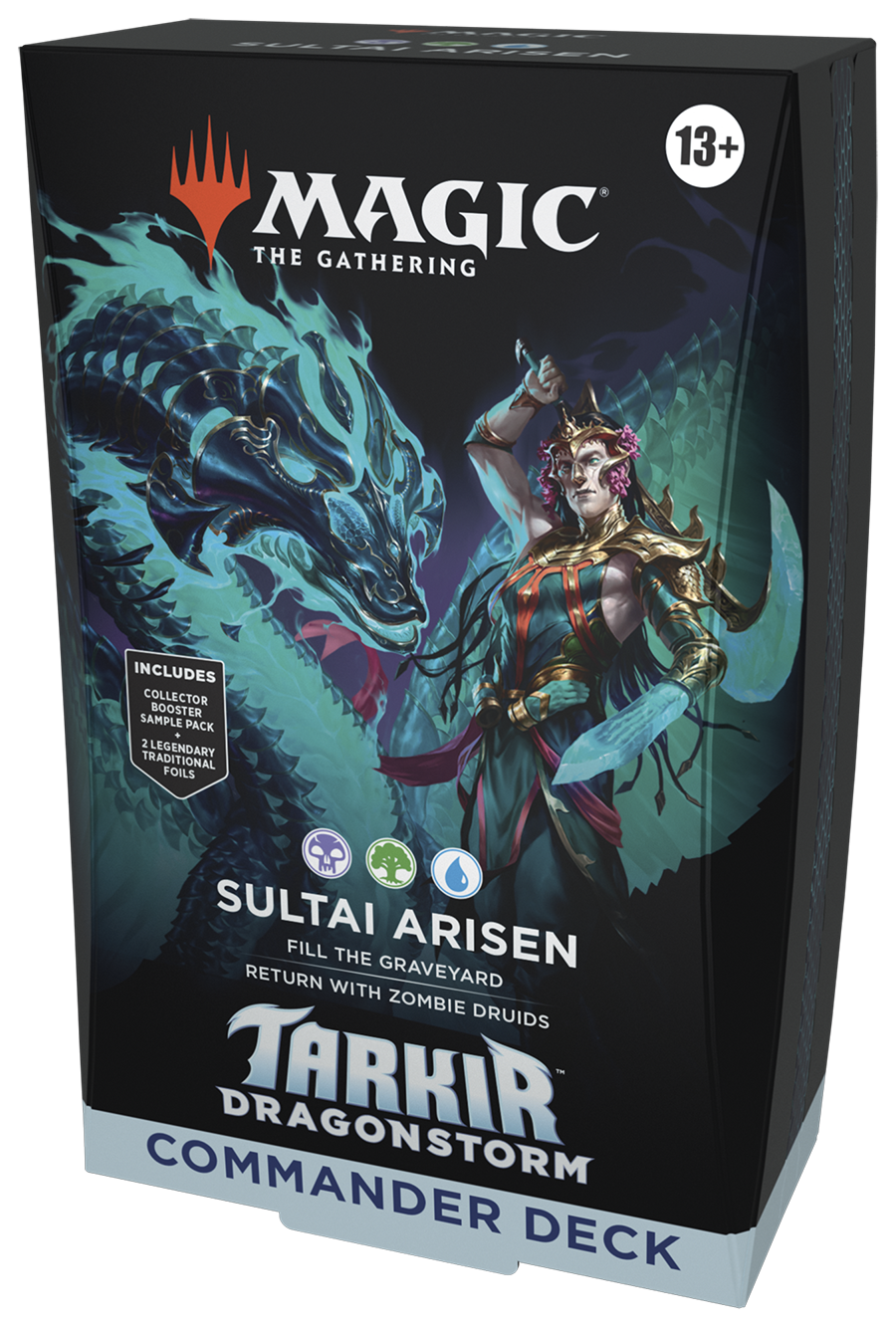 Magic The Gathering: Tarkir Dragonstorm - Sultai Arisen Commander Deck