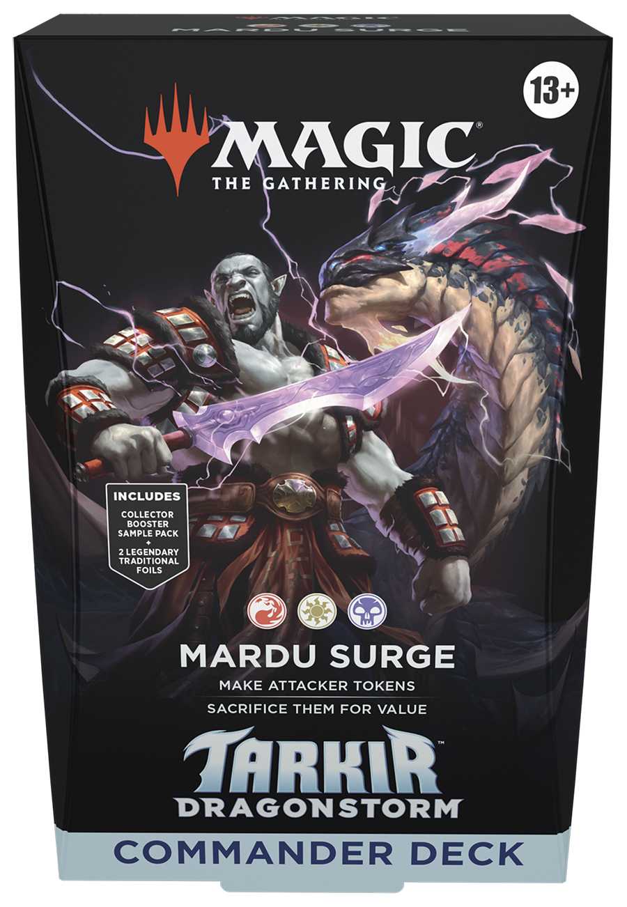 Magic The Gathering: Tarkir Dragonstorm - Mardu Surge Commander Deck