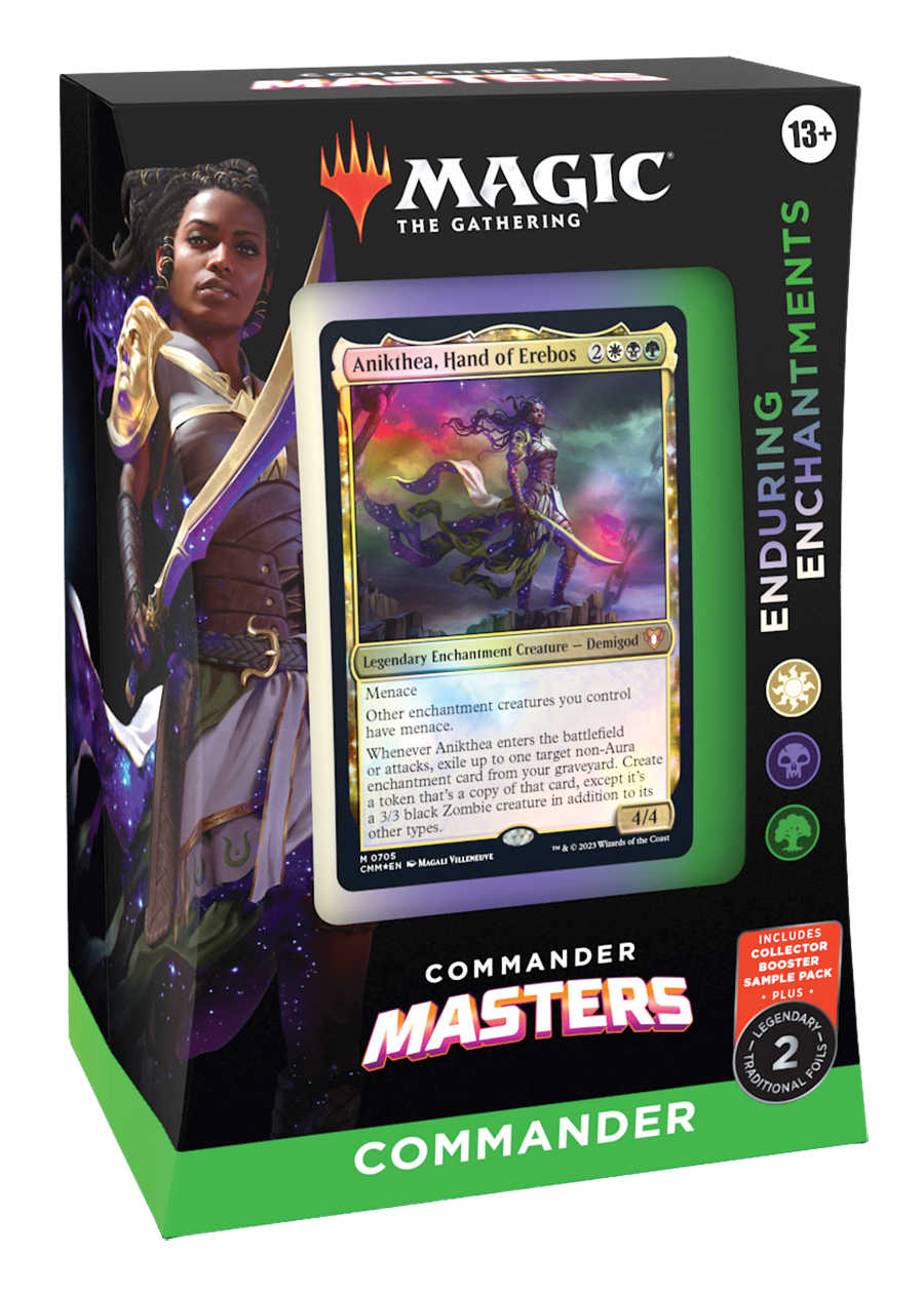 Magic The Gathering: Commander Masters: Enduring Enchantments Commander Deck