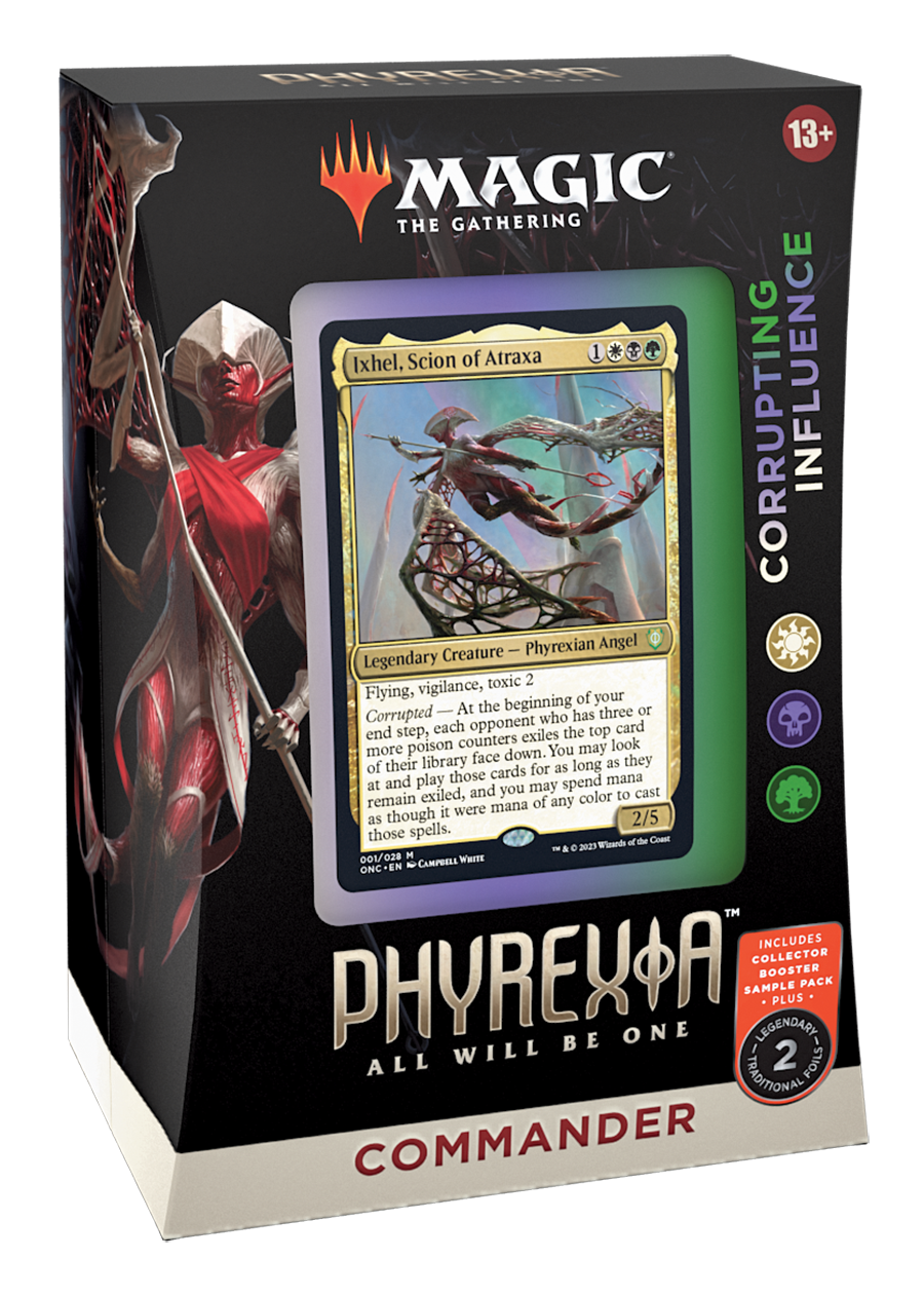 Magic The Gathering: Phyrexia: All Will Be One - Corrupting Influence Commander Deck