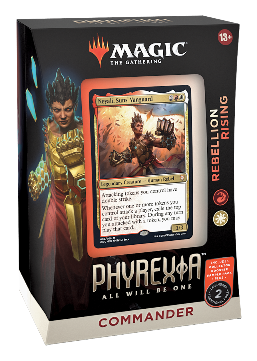 Magic The Gathering: Phyrexia: All Will Be One - Rebellion Rising Commander Deck