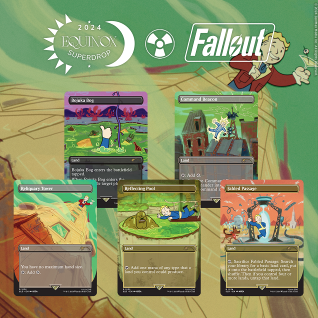 Magic The Gathering: Secret Lair X Fallout - Points of Interest (Non Foil)