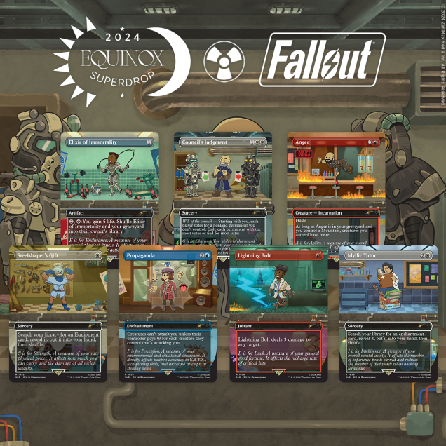 Magic The Gathering: Secret Lair X Fallout - S.P.E.C.I.A.L (Non Foil)