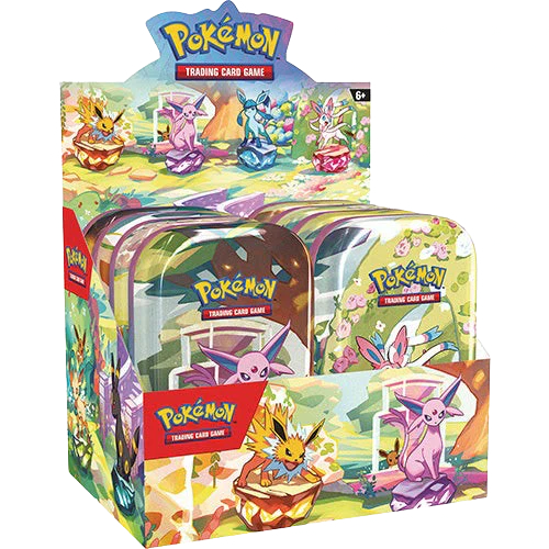 Pokemon: Scarlet & Violet Prismatic Evolutions - Mini Tin Case of 8