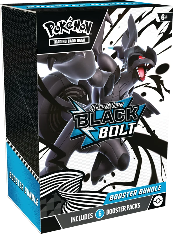 Pokemon: Scarlet & Violet Black Bolt - Booster Bundle Set of 10 (60 Packs)