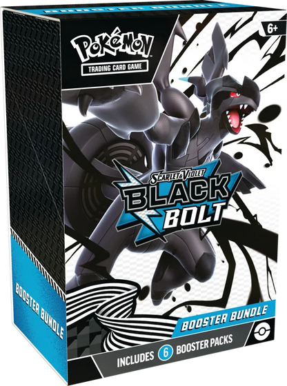 Pokemon: Scarlet & Violet Black Bolt - Booster Bundle Set of 10 (60 Packs)