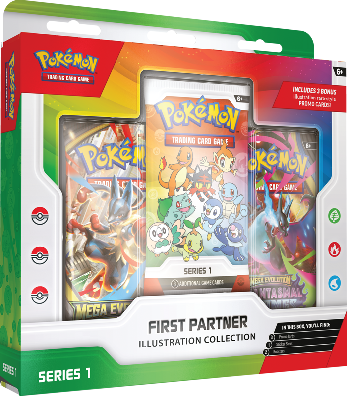 Pokemon: First Partner Illustration Collection Series 1