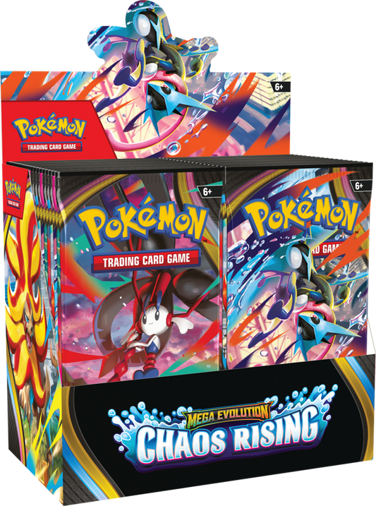 Pokemon: Mega Evolution Chaos Rising - Booster Box (36 Packs)