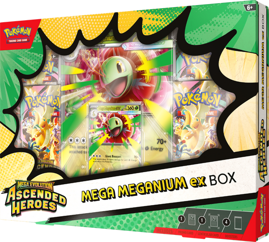 Pokemon: Ascended Heroes - Mega Meganium EX Collection Box
