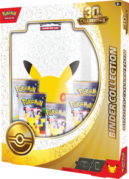 Pokemon: 30th Celebration - Binder Collection (PREORDER - Dispatch 17/18th)