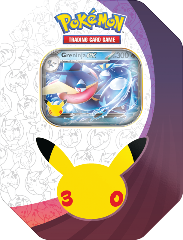Pokemon: 30th Celebration - Greninja EX Tin