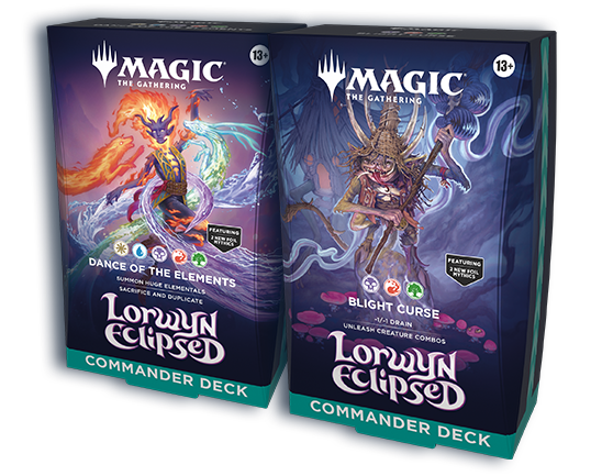 Magic The Gathering: Lorwyn Eclipsed - Commander Deck Set of 2