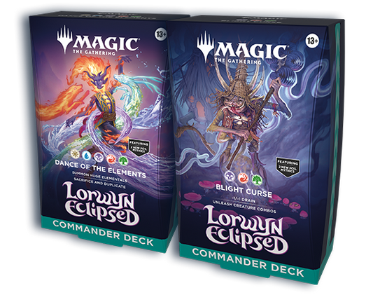 Magic The Gathering: Lorwyn Eclipsed - Commander Deck Set of 2