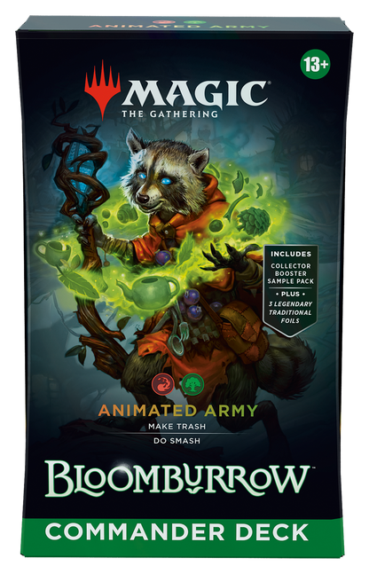 Magic The Gathering: Bloomburrow - Animated Army Commander Deck