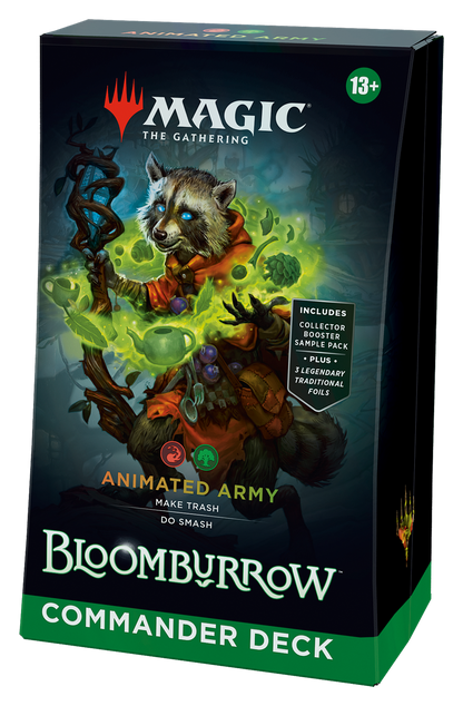 Magic The Gathering: Bloomburrow - Animated Army Commander Deck
