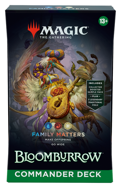 Magic The Gathering: Bloomburrow - Family Matters Commander Deck