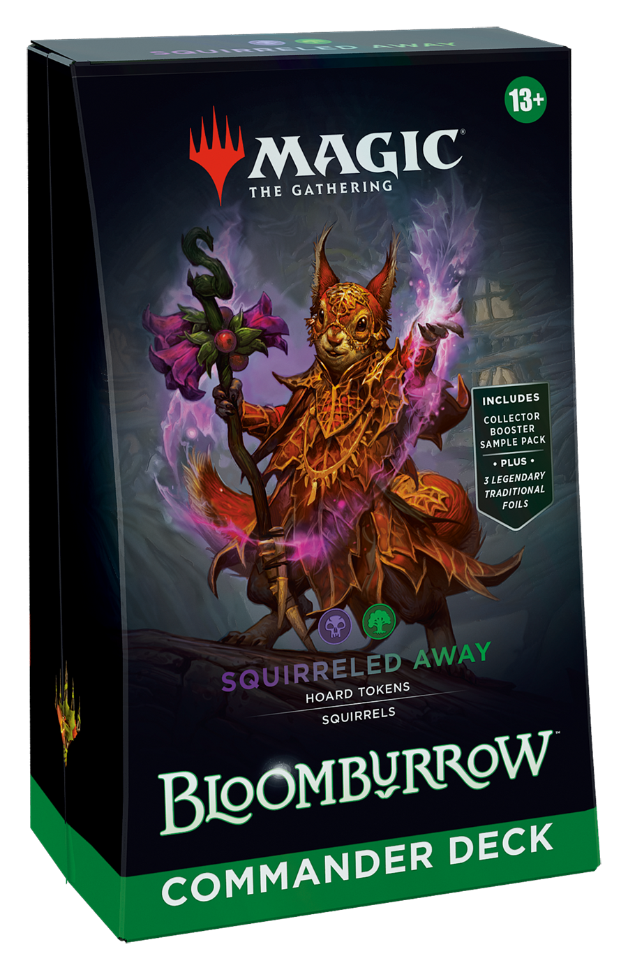 Magic The Gathering: Bloomburrow - Squirreled Away Commander Deck
