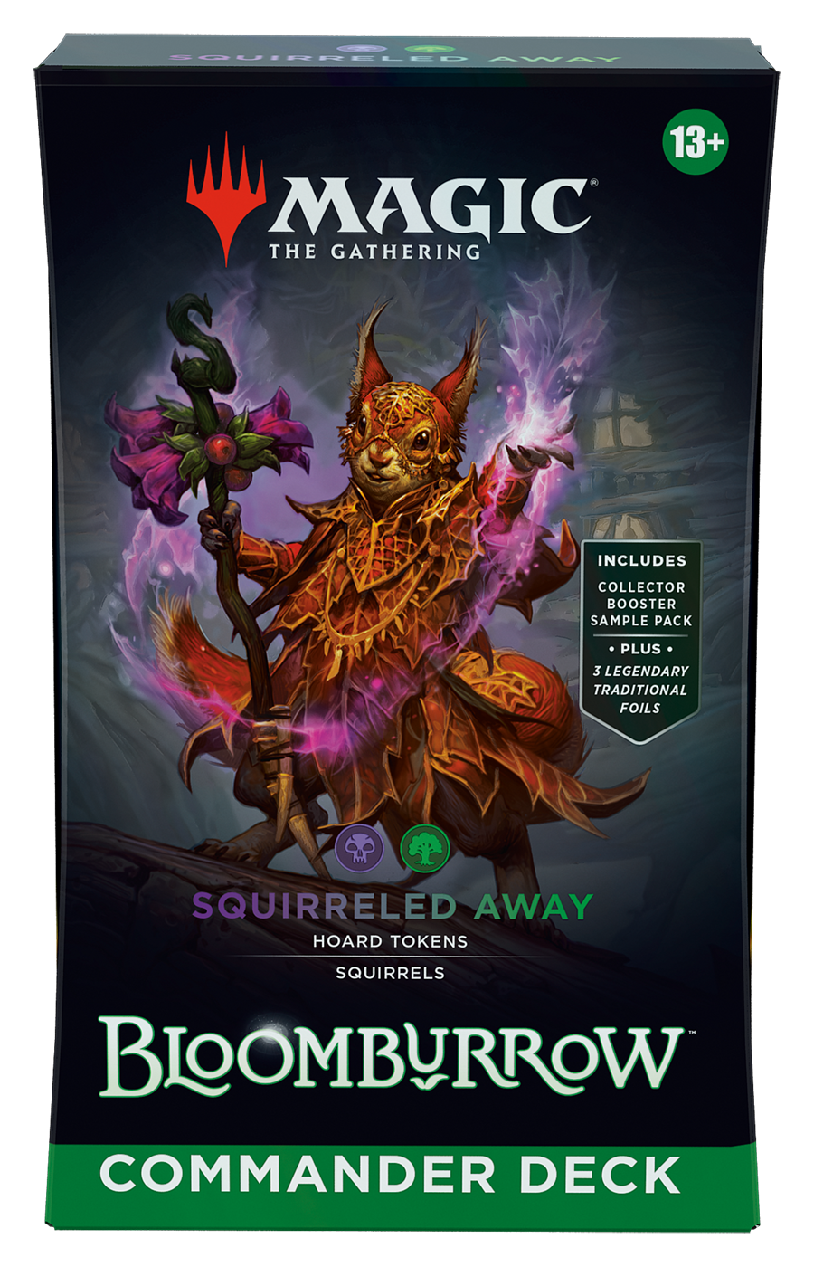 Magic The Gathering: Bloomburrow - Squirreled Away Commander Deck