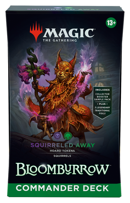 Magic The Gathering: Bloomburrow - Squirreled Away Commander Deck