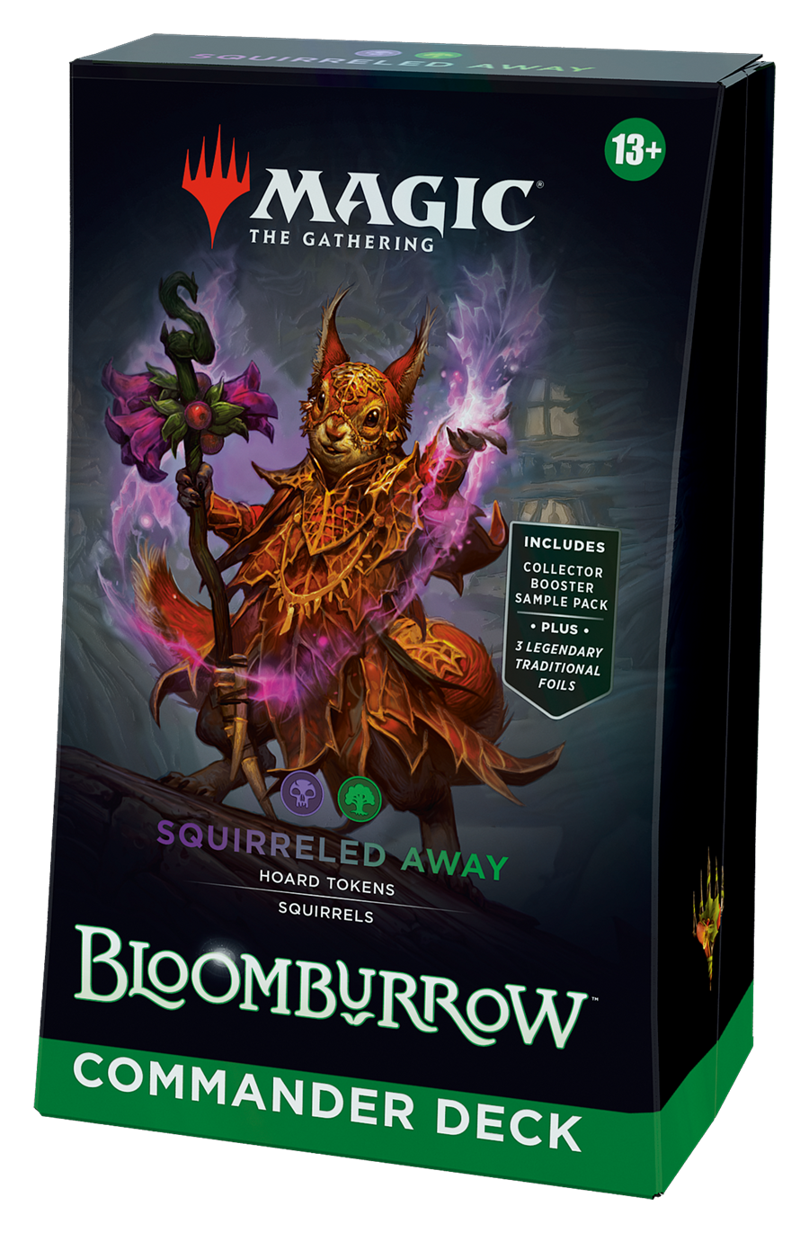 Magic The Gathering: Bloomburrow - Squirreled Away Commander Deck