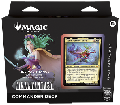 Magic The Gathering: Final Fantasy - Commander Deck Set of 4