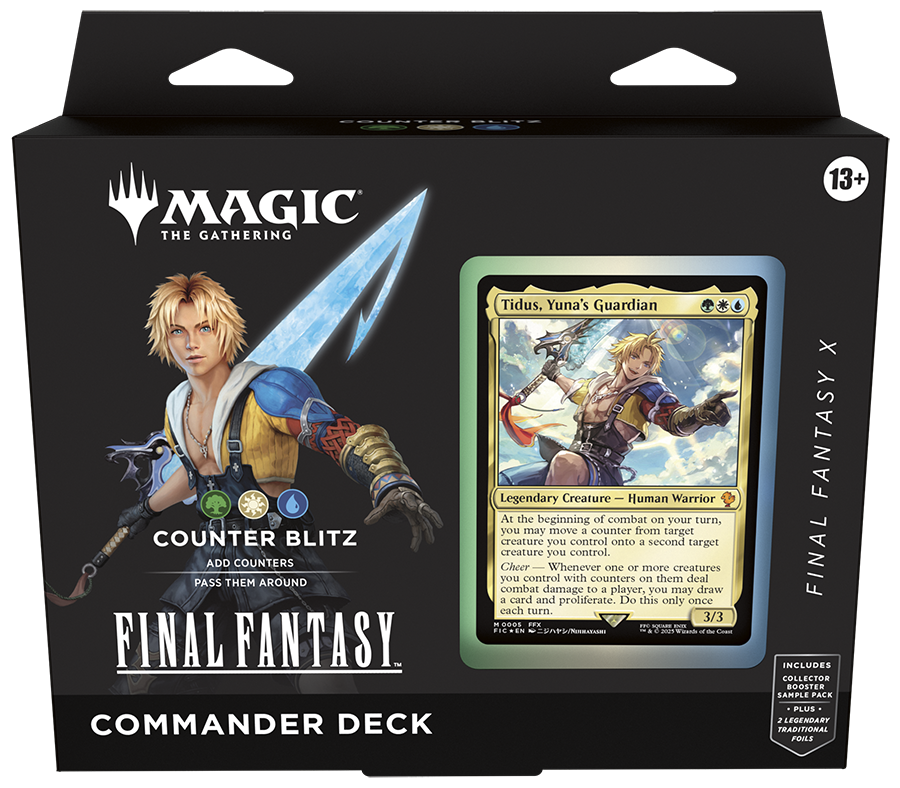 Magic The Gathering: Final Fantasy - Commander Deck Set of 4