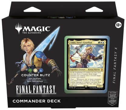Magic The Gathering: Final Fantasy - Commander Deck Set of 4