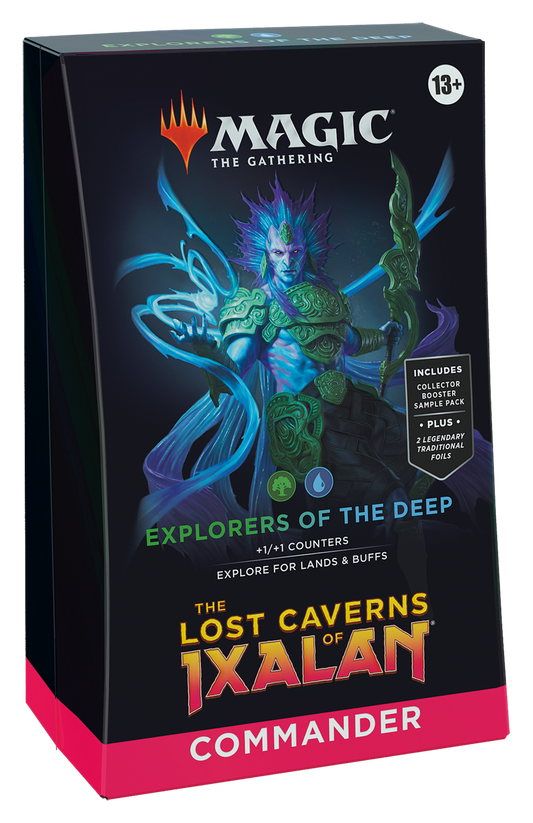 Magic The Gathering: Lost Caverns of Ixalan - Explorers of the Deep Commander Deck