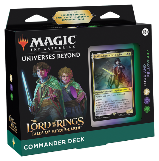 Magic The Gathering: Lord of the Rings - Food and Fellowship Commander Deck