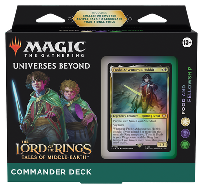 Magic The Gathering: Lord of the Rings - Food and Fellowship Commander Deck