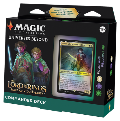 Magic The Gathering: Lord of the Rings - Food and Fellowship Commander Deck