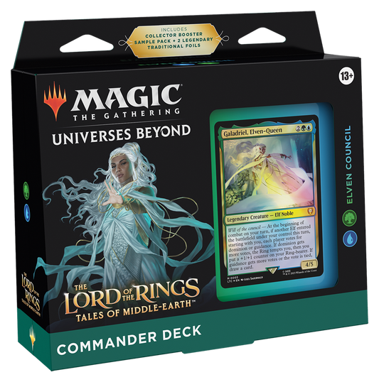 Magic The Gathering: Lord of the Rings - Elven Council Commander Deck
